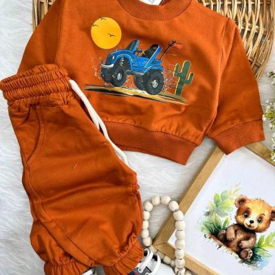 بلوز شلوار طرح جیپ آجری