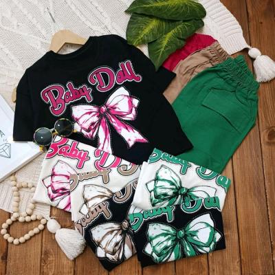 کراپ شلوار دخترانه پروانه سایز 50 تا 65