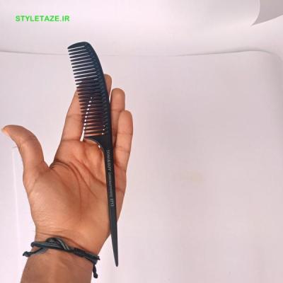 شانه دندانه درشت دم دار برند تونی اند گای ضد حرارت و ضد الکتریسیته با مقاومت و طراحی یکنواخت | TONI & GUY 0612