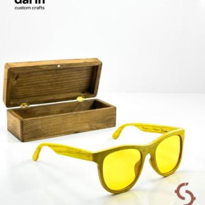 عینک چوب ون ماژان برند دارین 016 – DARIN MAZHAN