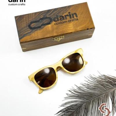 عینک چوبی ماژان برند دارین 005 - DARIN MAZHAN