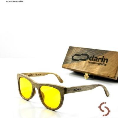 عینک چوبی ماژان برند دارین 004- DARIN MAZHAN