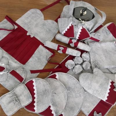 سرویس آشپزخانه جهیزیه عروس سرویس پارچه سرویس کامل سرویس آشپزخانه سرویس