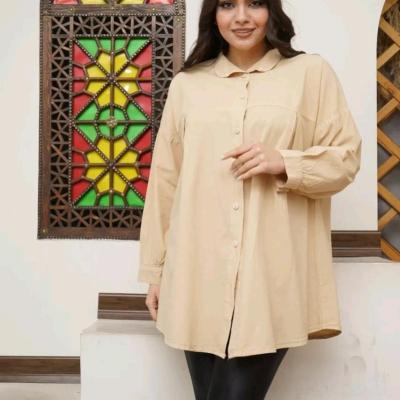 مانتو دانشجویی لنین مدل کلوش قد 80