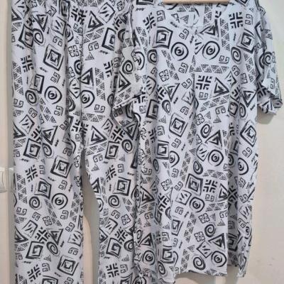 تونیک شلوار نخی