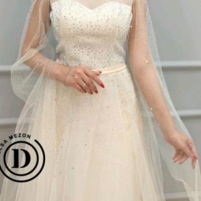 پیراهن مهمانی زنانه تور مدل لباس عروس و نامزدی