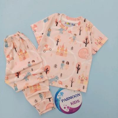 ست راحتی بچگانه نخ پنبه سرزمین پرنسس ها