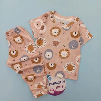 ست راحتی بچگانه شیر نسکافه ای سایز 35 الی 50