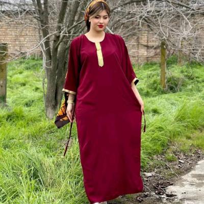 پیراهن نوار طلایی بلند رادمهر