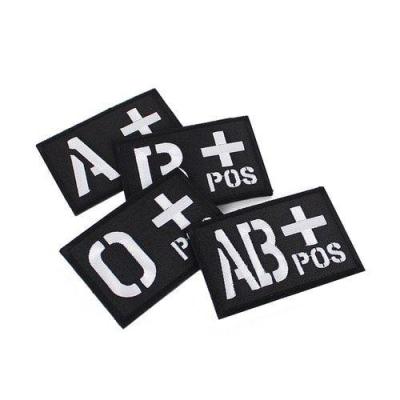 پچ یا برچسب چسبدار کوله وکلاه انواع گروه خونی