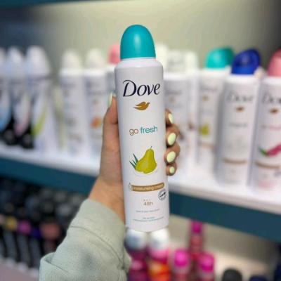 اسپری بدن داو با رایحه گلابی و آلوئه ورا