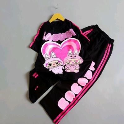 ست تیشرت شلوار دخترانه لبوبو