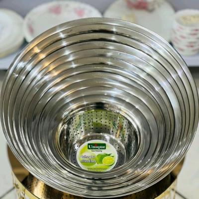 آبکش استیل 11پارچه، استیل نگیر برند یونیک اصل و هک شده