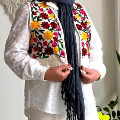 وست سوزندوزی مدل ناز