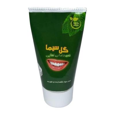 خمیر دندان نعنایی گل سیما