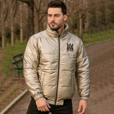 کاپشن سیلیکونی مردانه رنگ کرمی