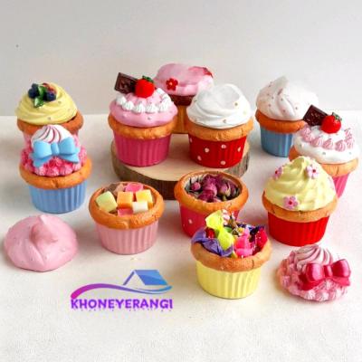 کاپ کیک دکوری کوچک، کاپ کیک قندان، کاپ کیک فانتزی، بانکه کاپ کیک