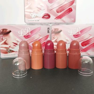 پک رژ لب مینی 5عددی جامد