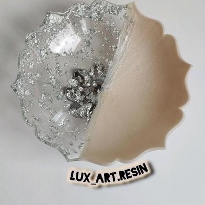 شکلات خوری صدفی و نقره ای