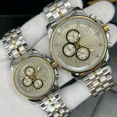 ساعت مردانه ست زنانه و مردانه رومانسون صفحه سفید ROMANSON