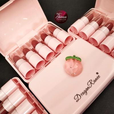 پک رژ لب جامد 5عددی هلو دراگون رانی