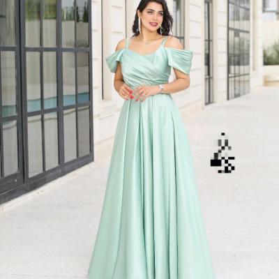 پیراهن مهمانی زنانه ساتن br مدل آوین