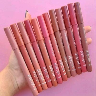 پک رژ لب مدادی ویولت 12 رنگ