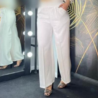 شلوار زنانه بگ سفید