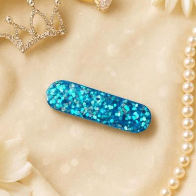 گیره رزینی آبی اکلیلی تکی