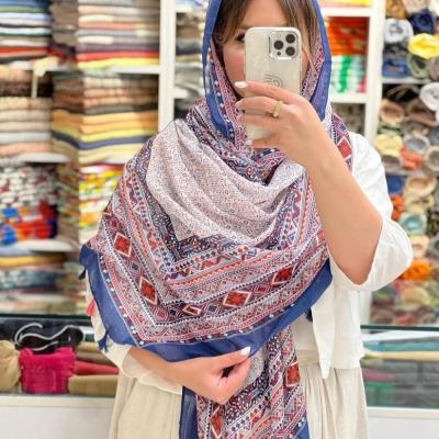 شال نخ پنبه TRF طرح سنتی