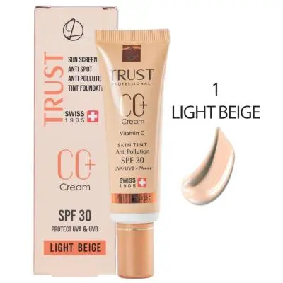 سی سی کرم پلاس تراست شماره 1 بژ روشن