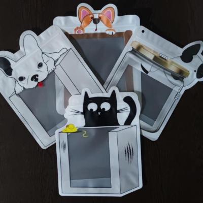 زیپ کیپ فانتزی طرح گربه سگ