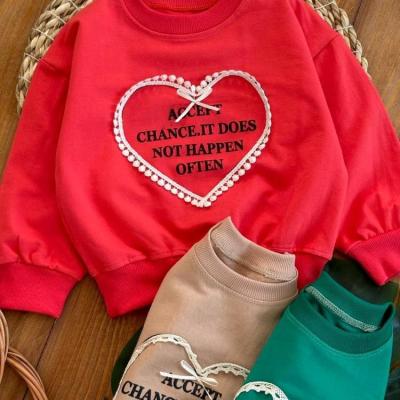 لباس یلدایی دخترانه بلوز تک قلب