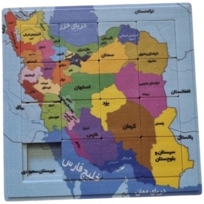 جدول هوش طرح نقشه ی ایران