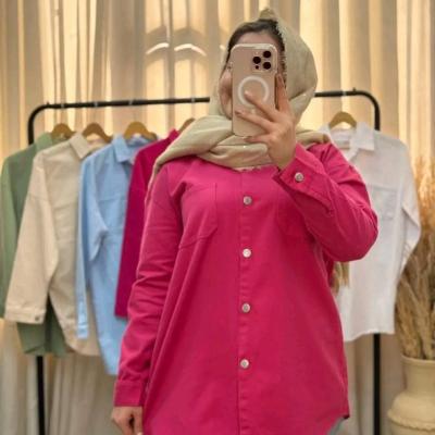 مانتو دانشجویی کتان مدل ضخیم 420 گرمی قد75تا80