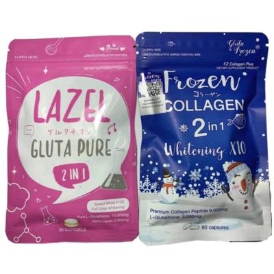 پکیج سفیدکننده بدن لزل گلوتاتیون و فروزن تایلندی اصل