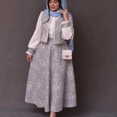 ست مزونی شومیز جلیقه و دامن