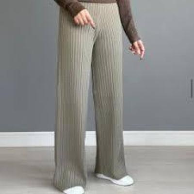 شلوار بافت میلینگی لش