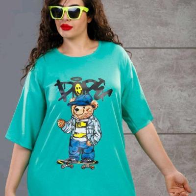 تیشرت لانگ زنانه دورس بهاره