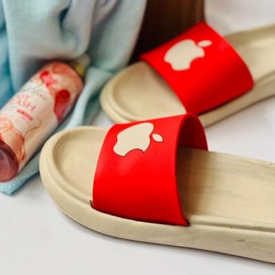 دمپایی زنانه مدل آیفون قرمز