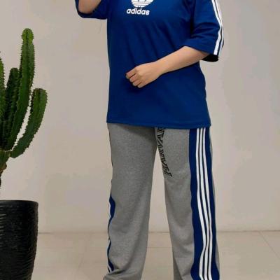 ست تیشرت شلوار بگ قواره دار-152175