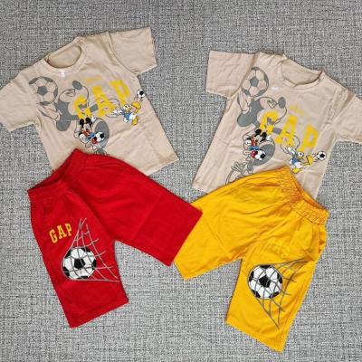 ست تیشرت و شلوارک پنبه بچگانه