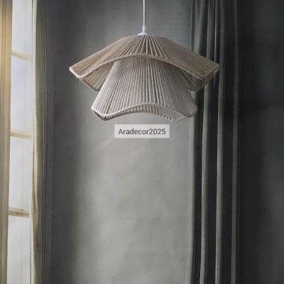 لوستر دو طبقه مدل گل