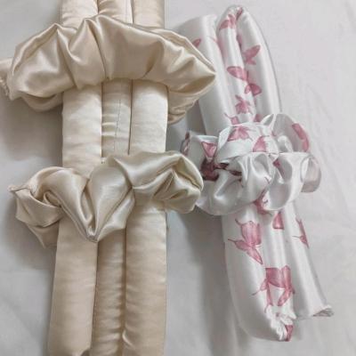 پک دو عددی کرلی و 4عدد کش اسکرانچی ساتن