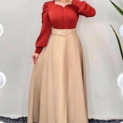 دامن مازراتی مدل کلوش-155726