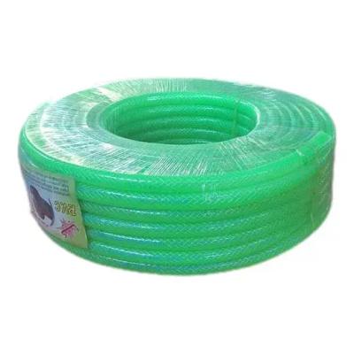 شلنگ آب نخ دار سایز 3/4 شفاف دو لایه