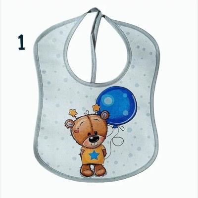 پیش بند کودک ضد رطوبت بندی سایز بزرگ چاپی طرح فانتزی