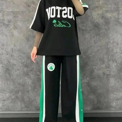 ست تیشرت و شلوار مدل بوستون