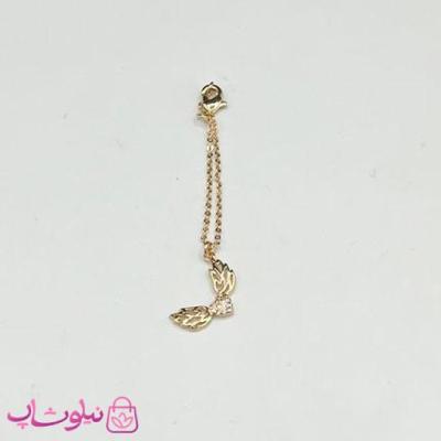 آویز ساعت زنانه ysx طرح قلب و بال کد 899