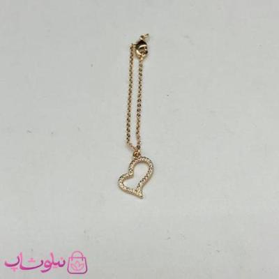 آویز ساعت زنانه ysx طرح قلب نامنظم کد 899